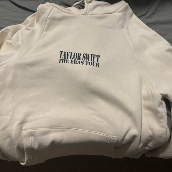 Taylor Swift Tops - Taylor Swift Eras Tour Cream Hoodie